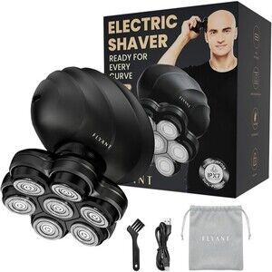 7D Arc Electric Head & Body Hair Shaver, Upgraded Detachable Head Shaver, Pink